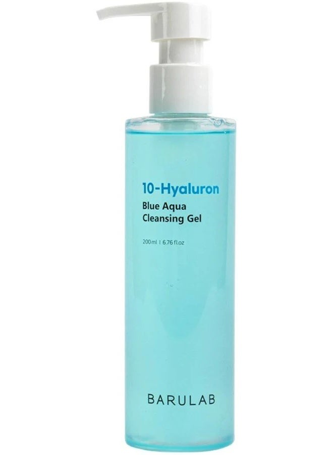 Barulab 10-Hyaluron Blue Aqua Cleansing Gel 200ml - Image 1
